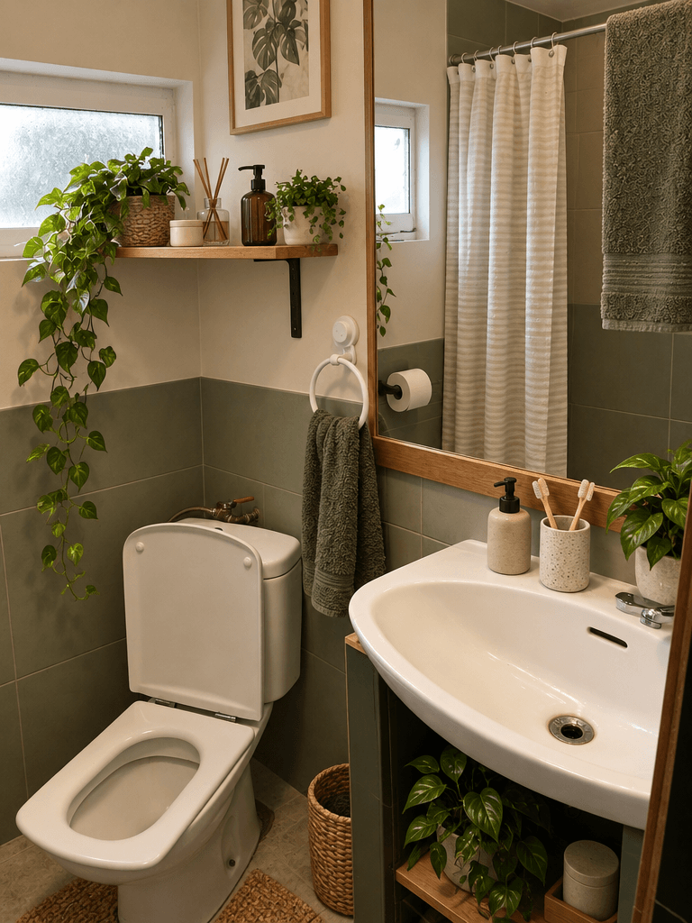 Bathroom interior in no_style style — photo by GenRoom AI