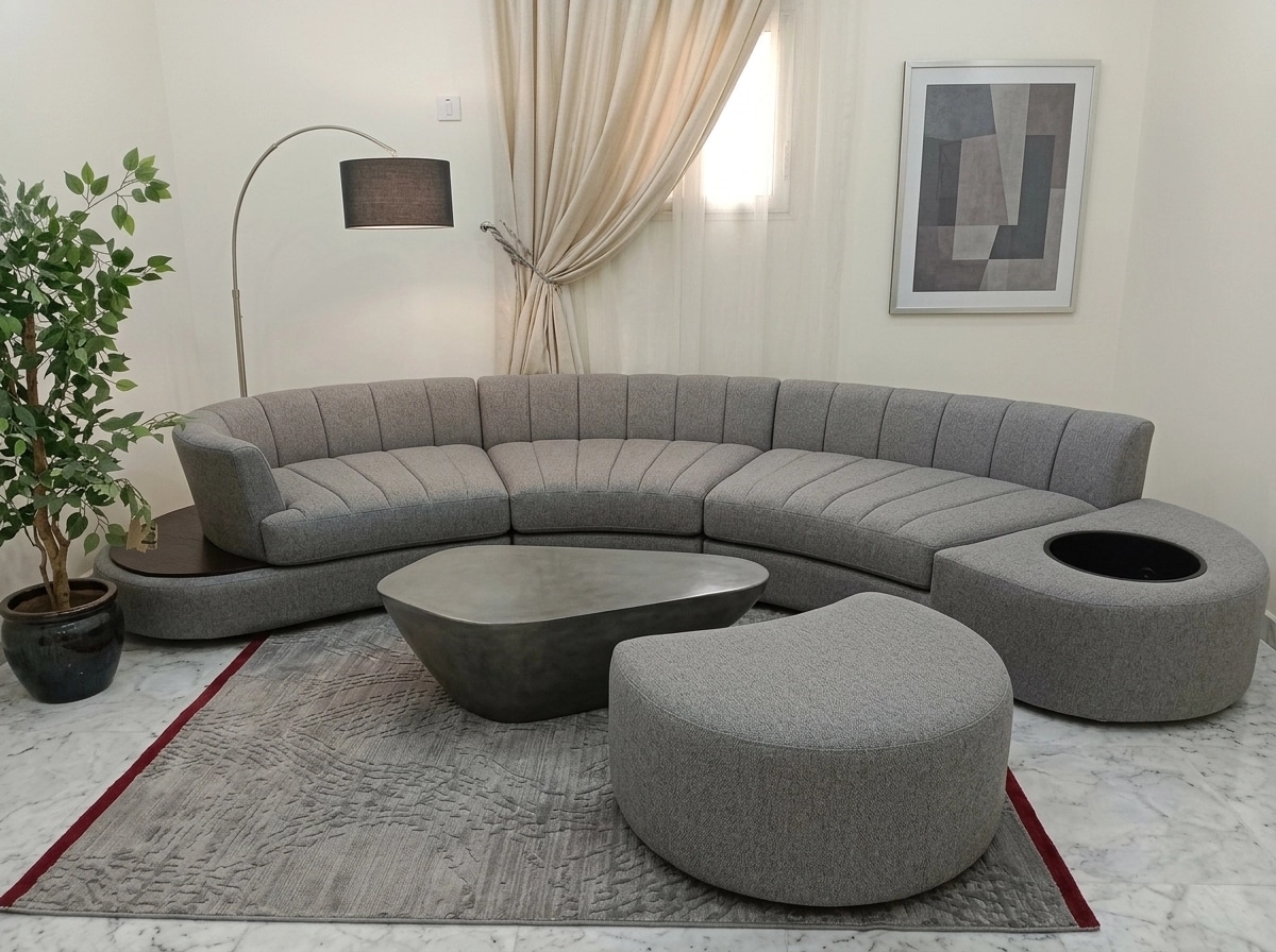 Interior design in Minimalism style — Living Room by GenRoom AI
