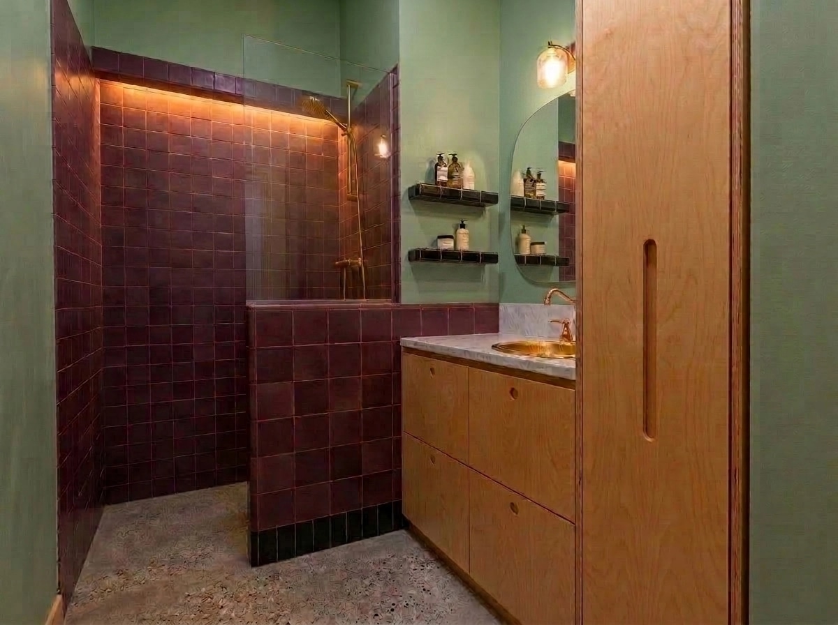 Bathroom interior in no_style style — photo by GenRoom AI