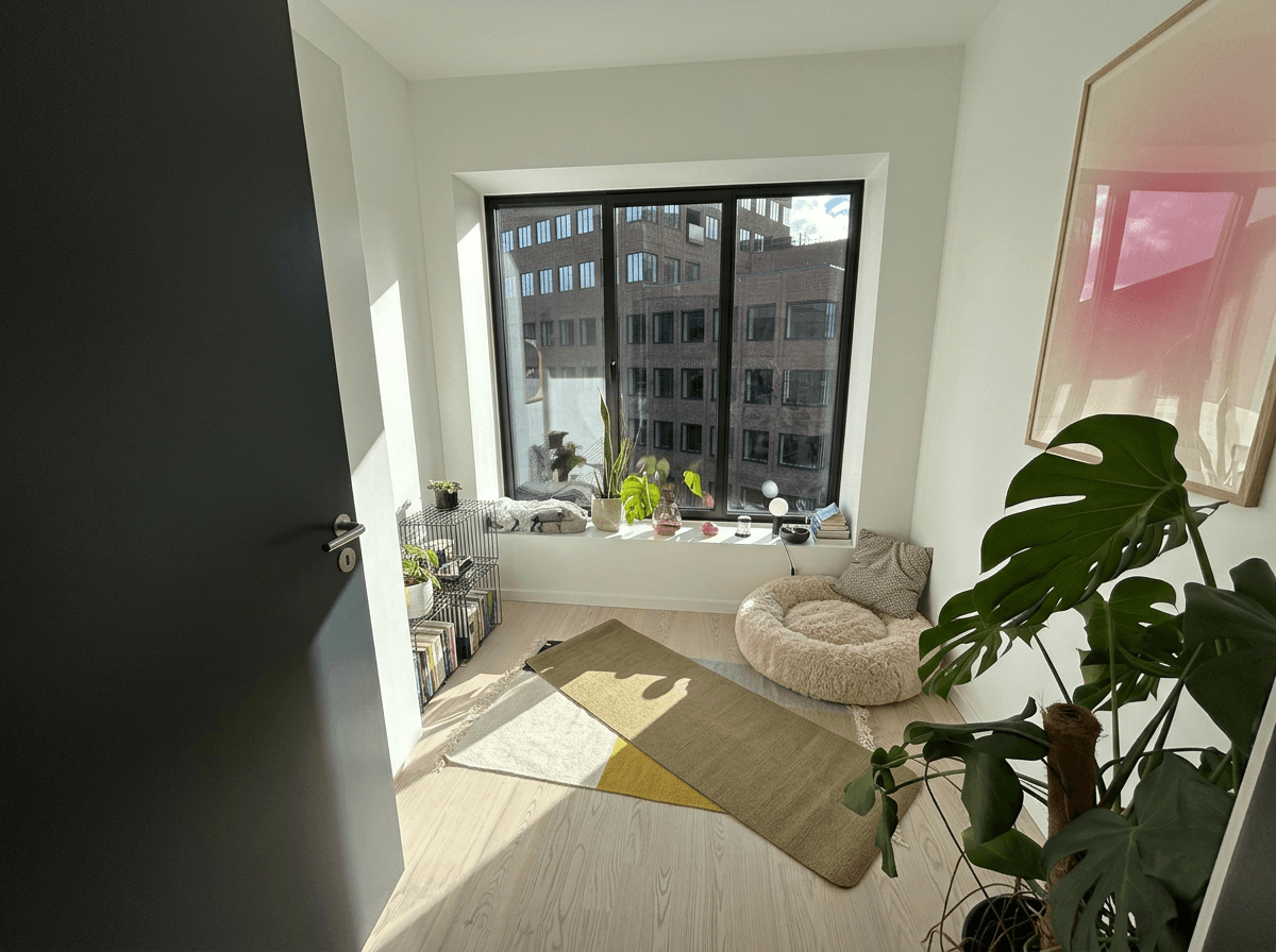 Interior design in Scandinavian style — Living Room by GenRoom AI