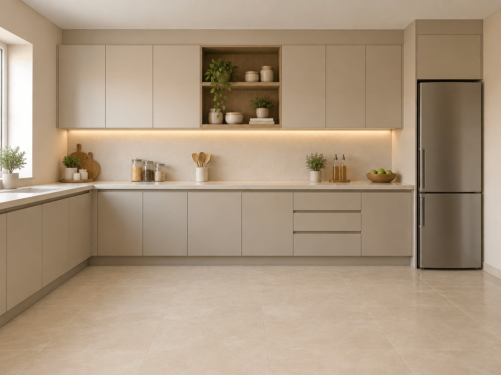 Kitchen interior in no_style style — photo by GenRoom AI