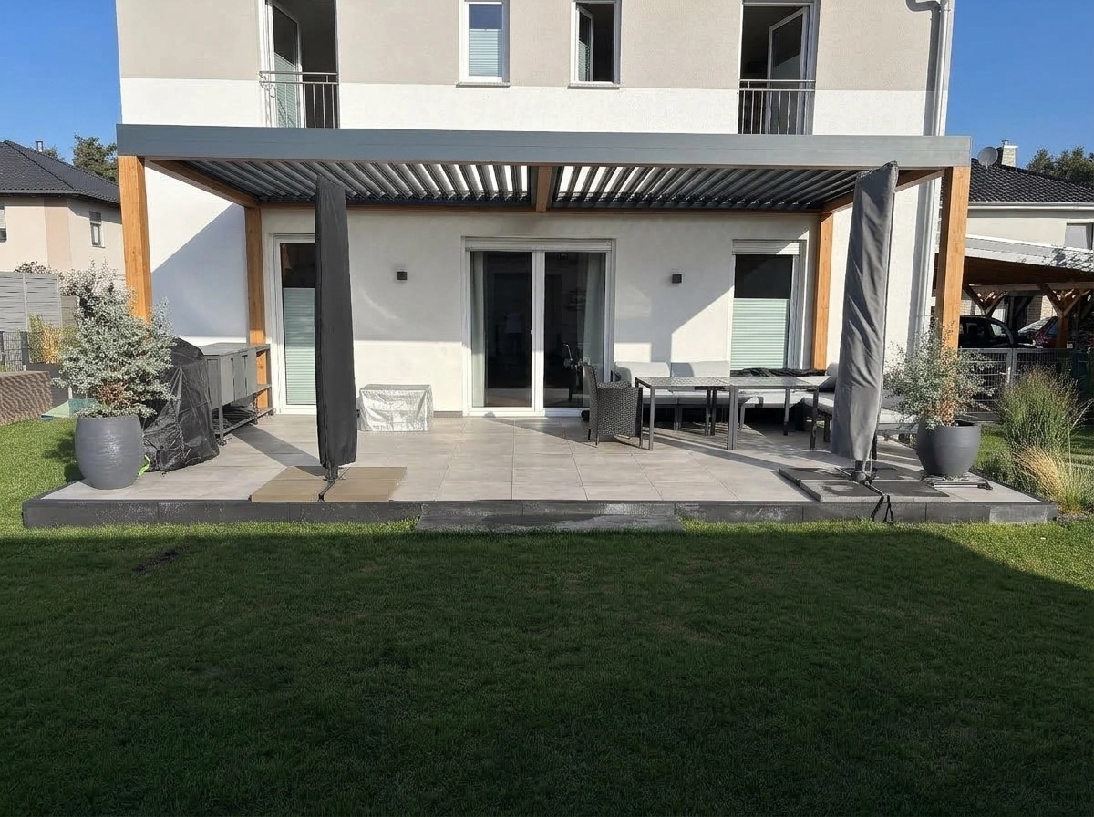 Yard design in no_style style — photo by GenRoom AI