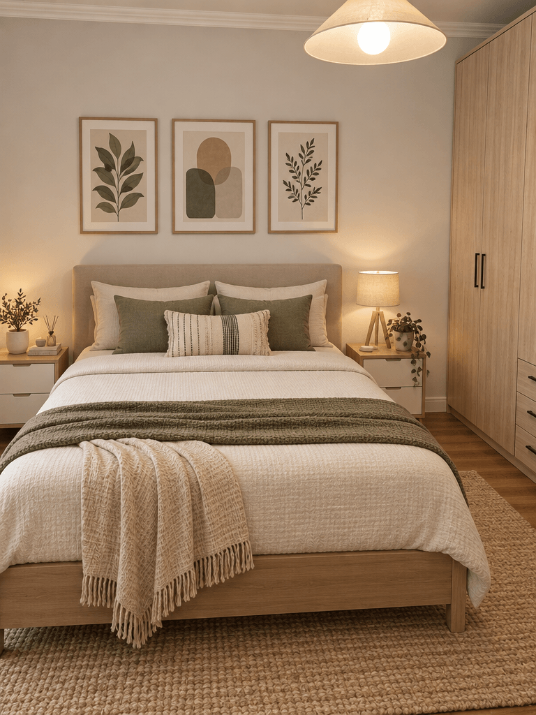 Contemporary Bedroom design — interior photo by GenRoom AI