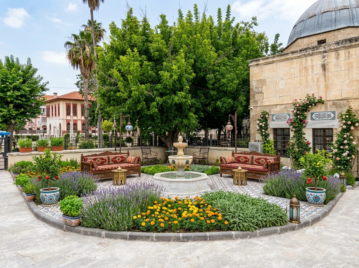 Turkish Garden Giardino design — yard photo by GenRoom AI