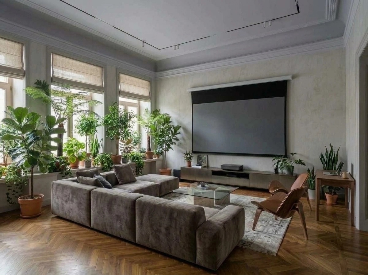 Interior design in Contemporary style — Living Room by GenRoom AI