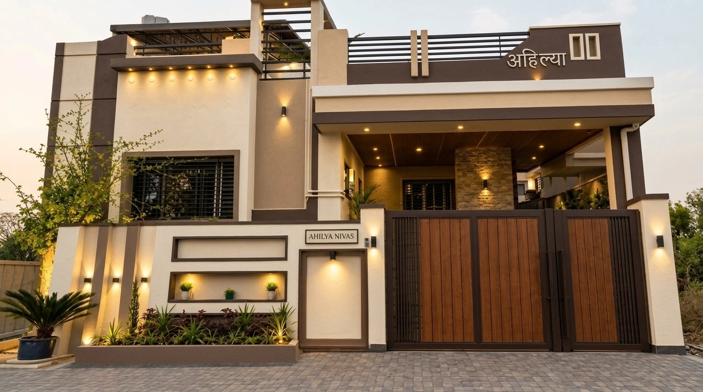 Facade design in Tudor Facade style — Facade by GenRoom AI