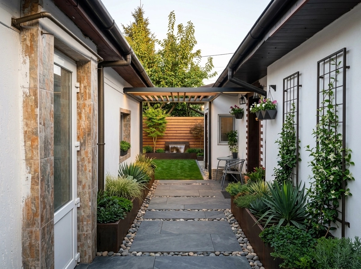 Contemporary Yard Yard design — yard photo by GenRoom AI