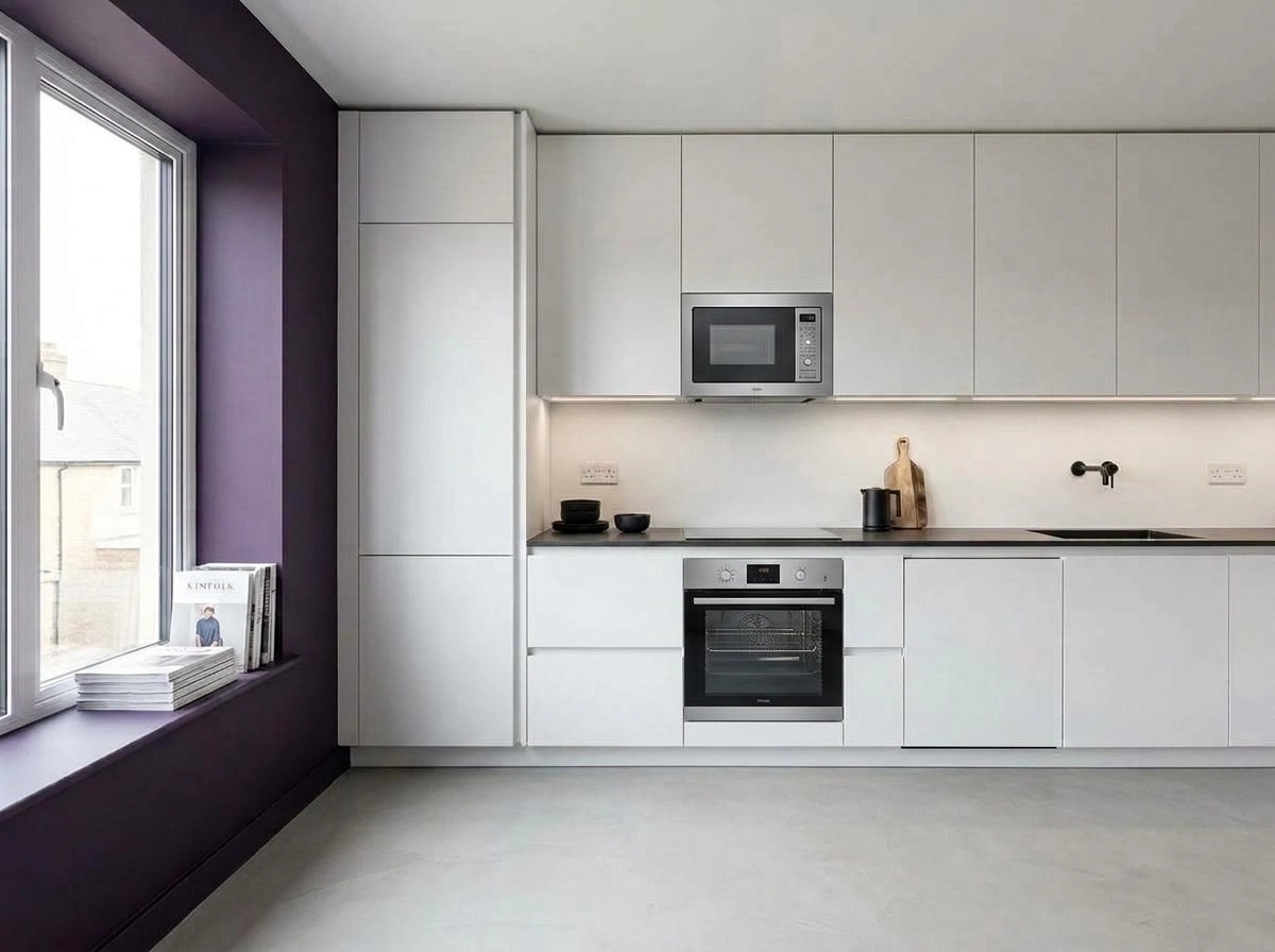 Minimalism Kitchen design — interior photo by GenRoom AI