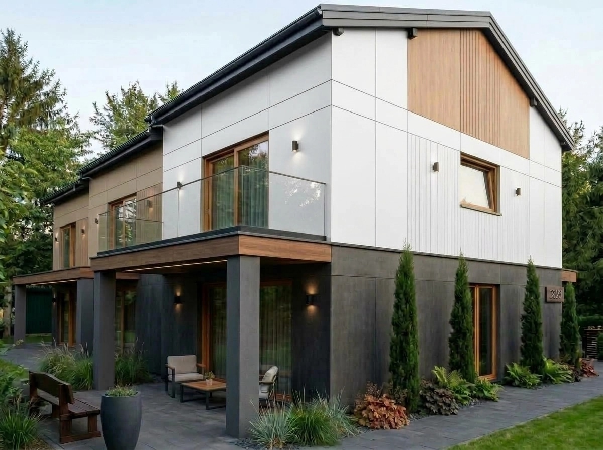 Contemporary Facade Facade design — facade photo by GenRoom AI