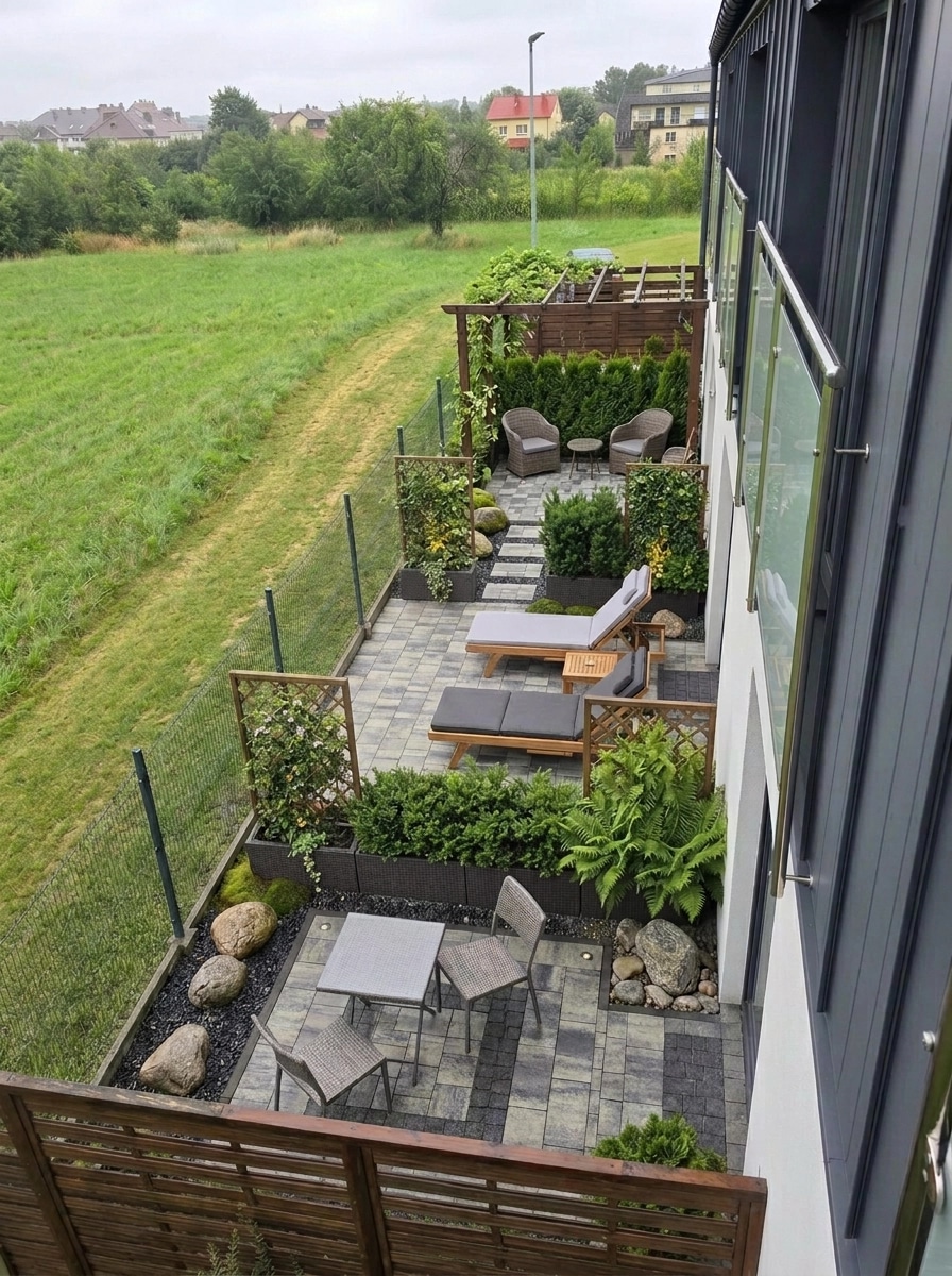 Yard design in no_style style — photo by GenRoom AI
