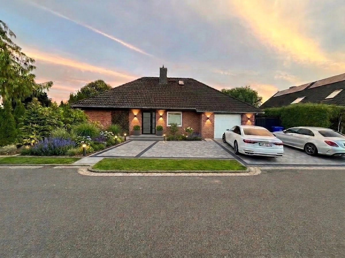 Yard design in no_style style — photo by GenRoom AI