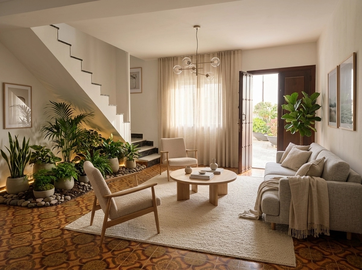 Scandinavian Soggiorno design — interior photo by GenRoom AI