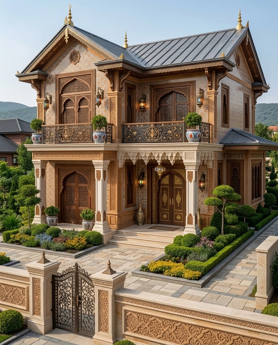 Ottoman Facade Facade design — facade photo by GenRoom AI