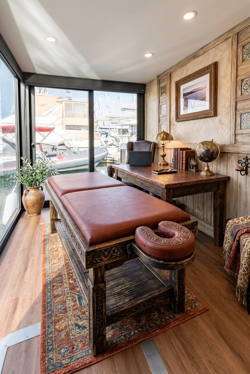 Interior design in Mediterranean style — Office by GenRoom AI
