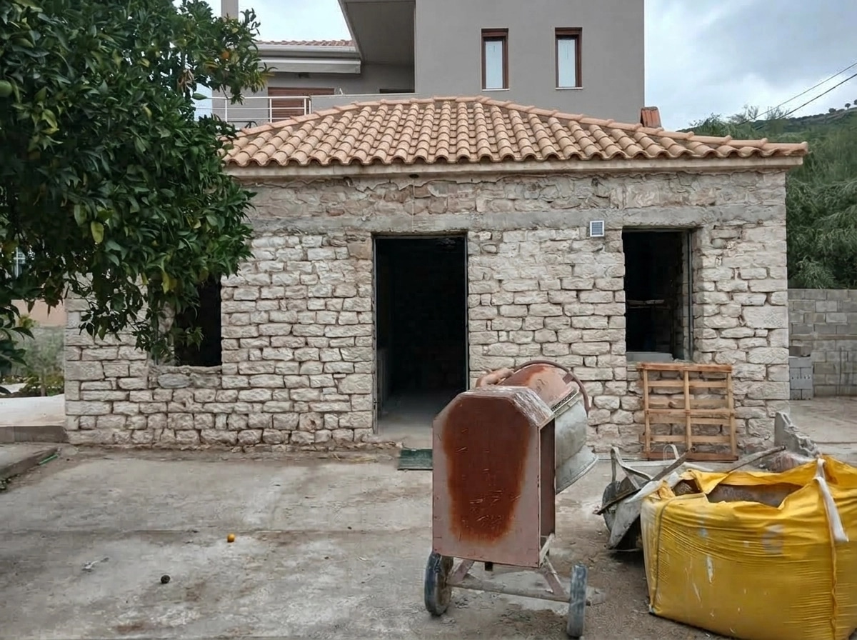 Facade design in Mediterranean Facade style — Facade by GenRoom AI