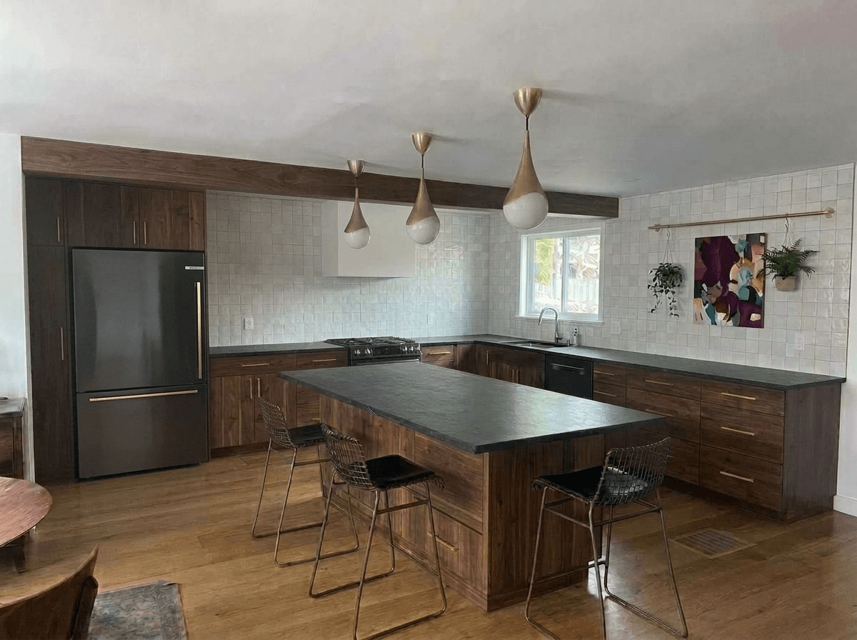 Kitchen interior in no_style style — photo by GenRoom AI