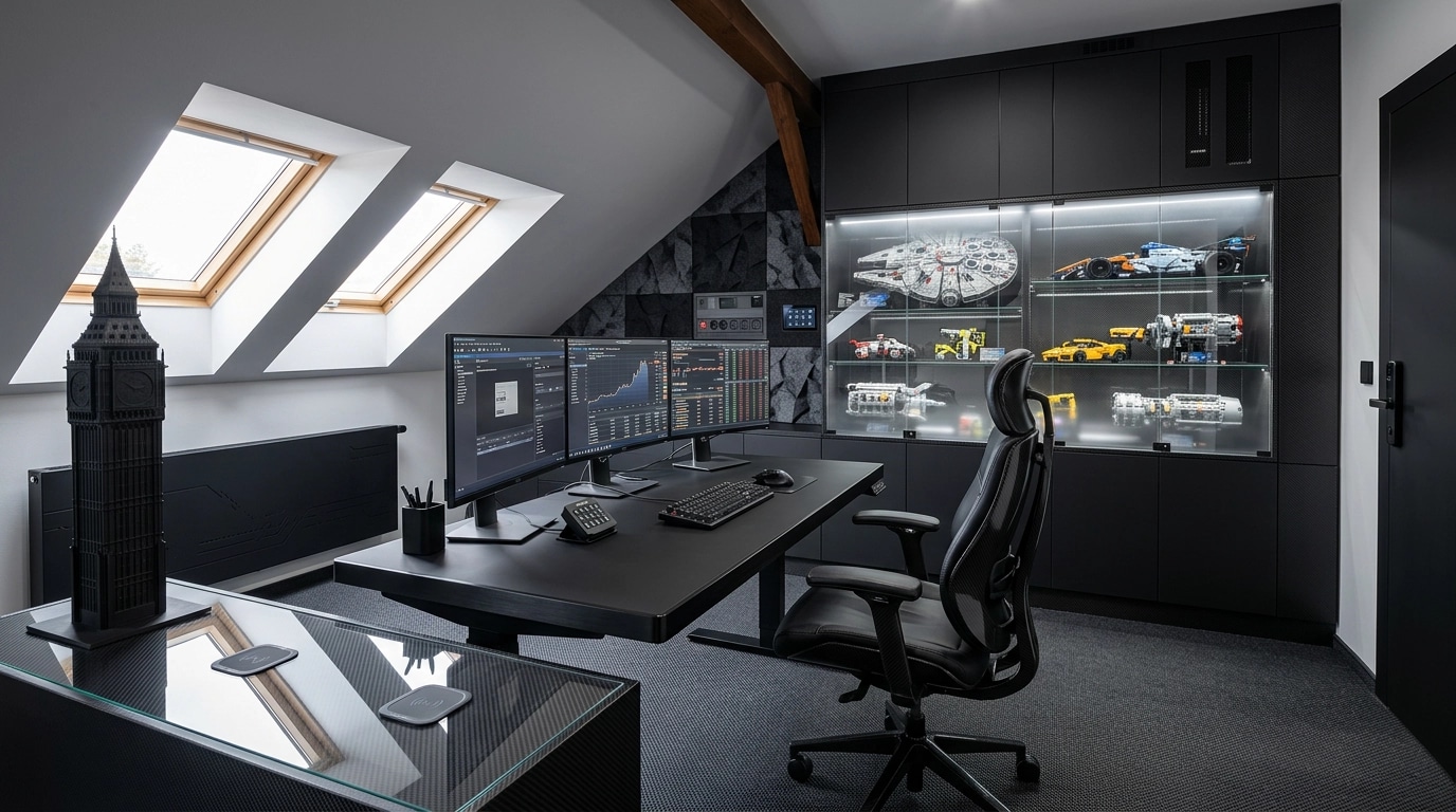 Blacktec Office design — interior photo by GenRoom AI