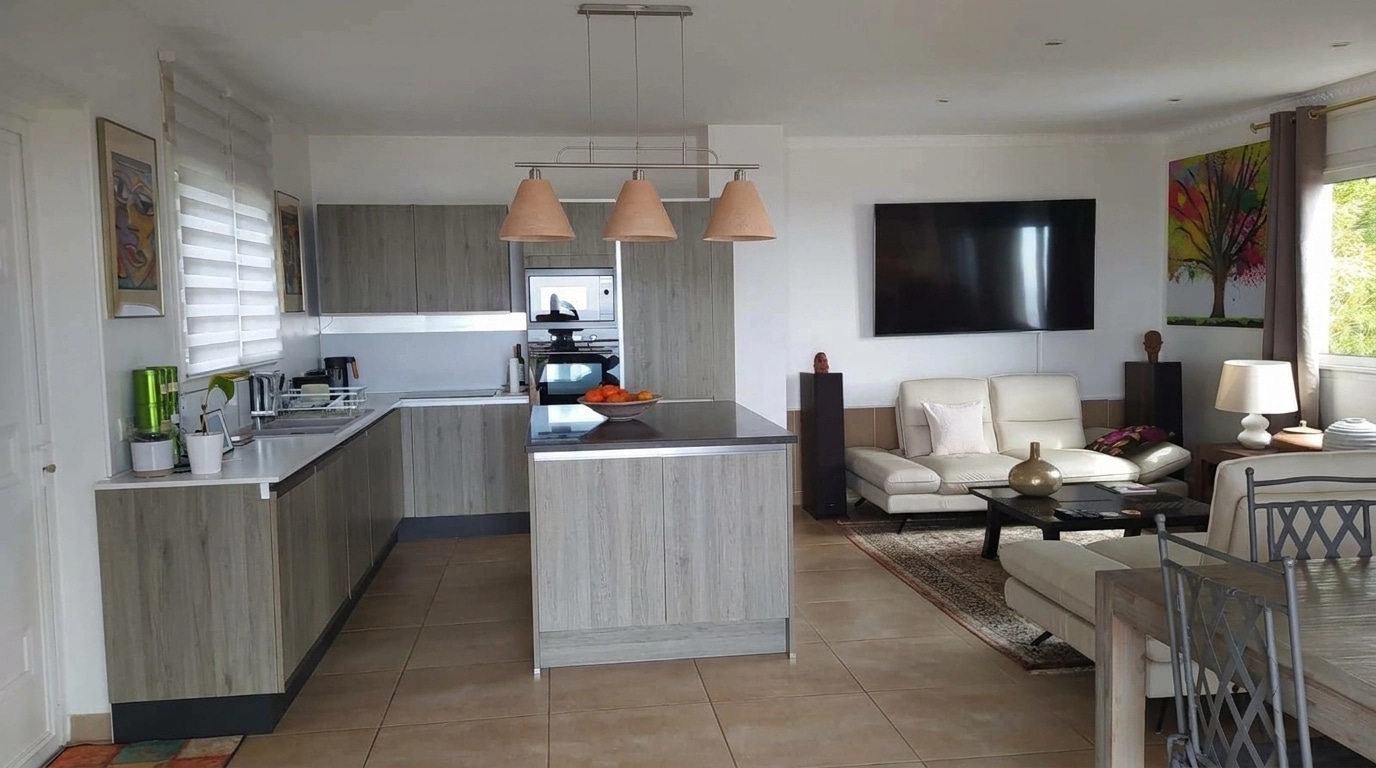 Kitchen interior in no_style style — photo by GenRoom AI