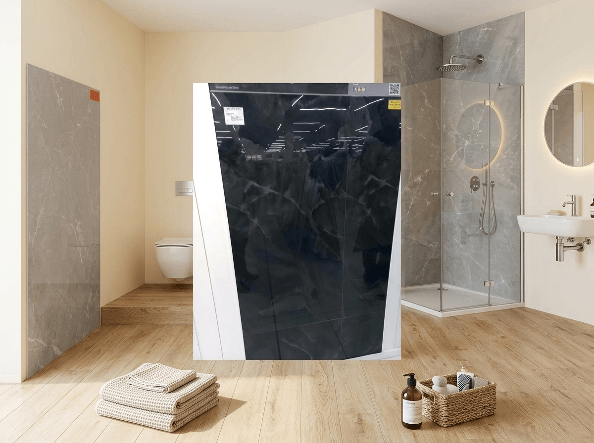 Bathroom interior in no_style style — photo by GenRoom AI