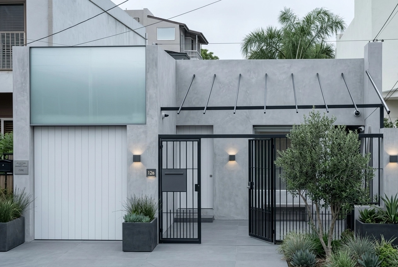 Minimalist Facade Facade design — facade photo by GenRoom AI