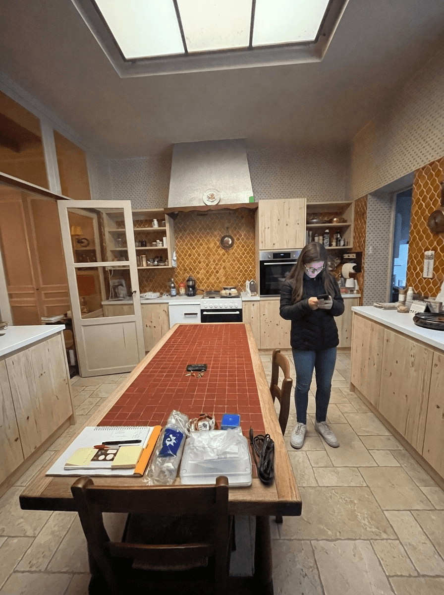 Kitchen interior in no_style style — photo by GenRoom AI