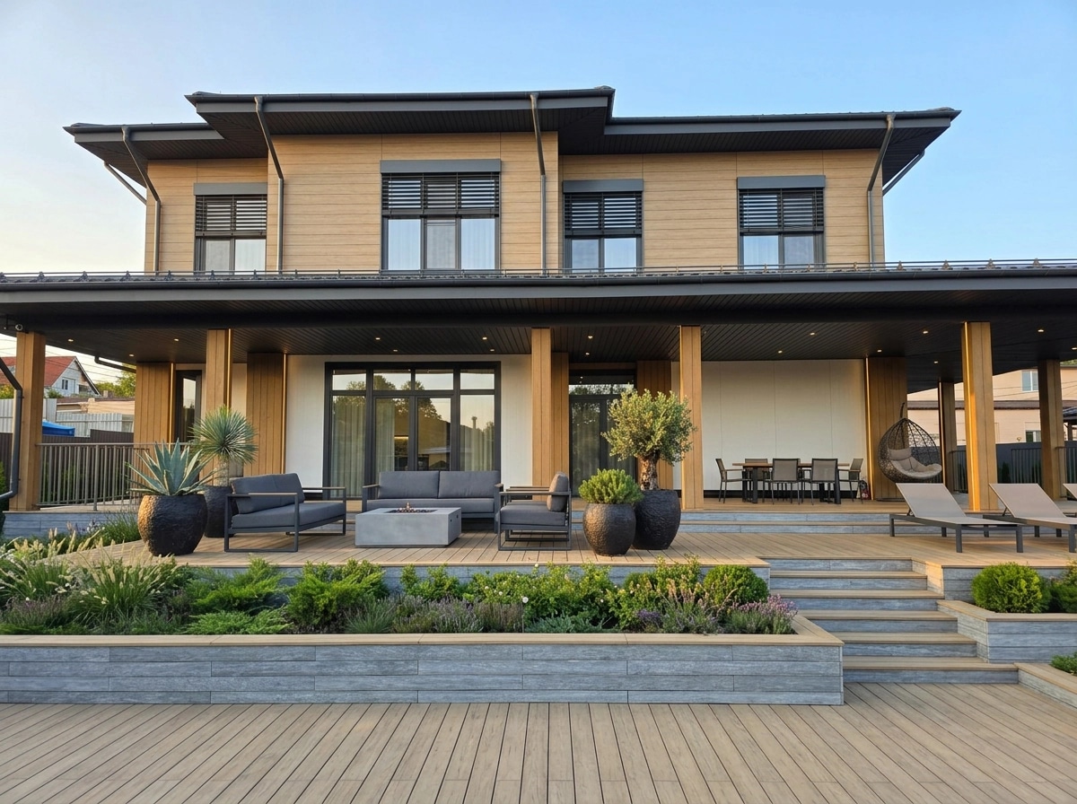 Contemporary Facade Facade design — facade photo by GenRoom AI