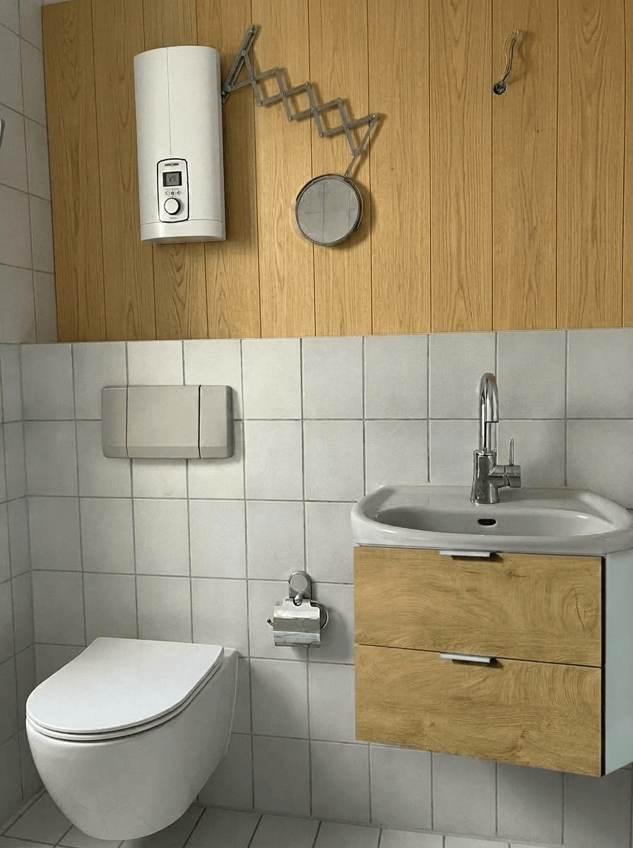 Bathroom interior in no_style style — photo by GenRoom AI