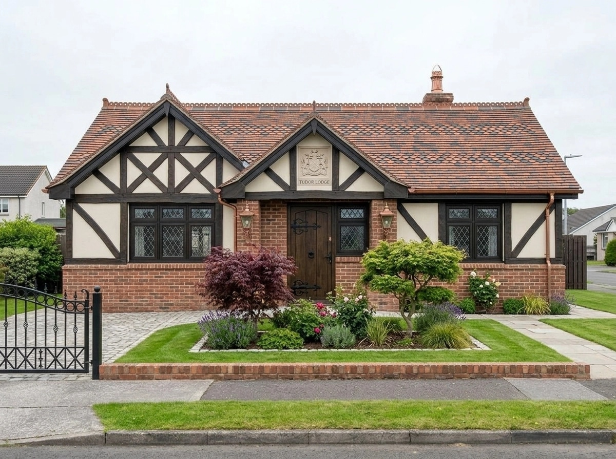 Facade design in Tudor Facade style — Facade by GenRoom AI
