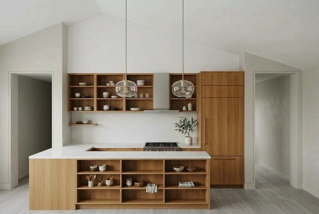 Scandinavian Κουζίνα design — interior photo by GenRoom AI