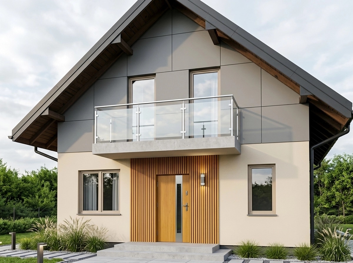 Contemporary Facade Facade design — facade photo by GenRoom AI