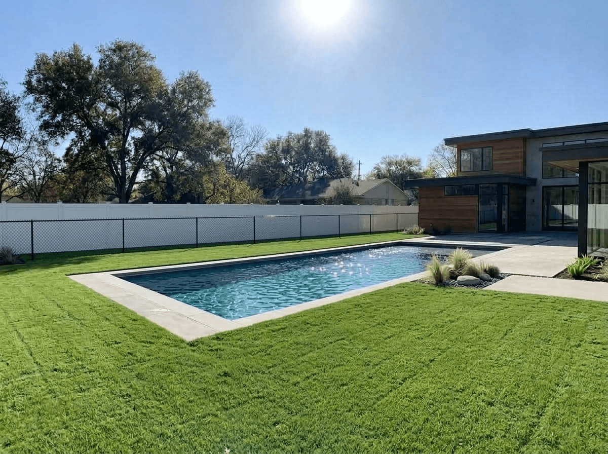 Yard design in no_style style — photo by GenRoom AI