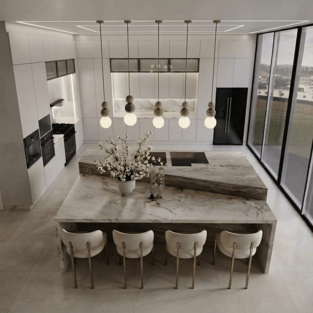 Kitchen interior in no_style style — photo by GenRoom AI