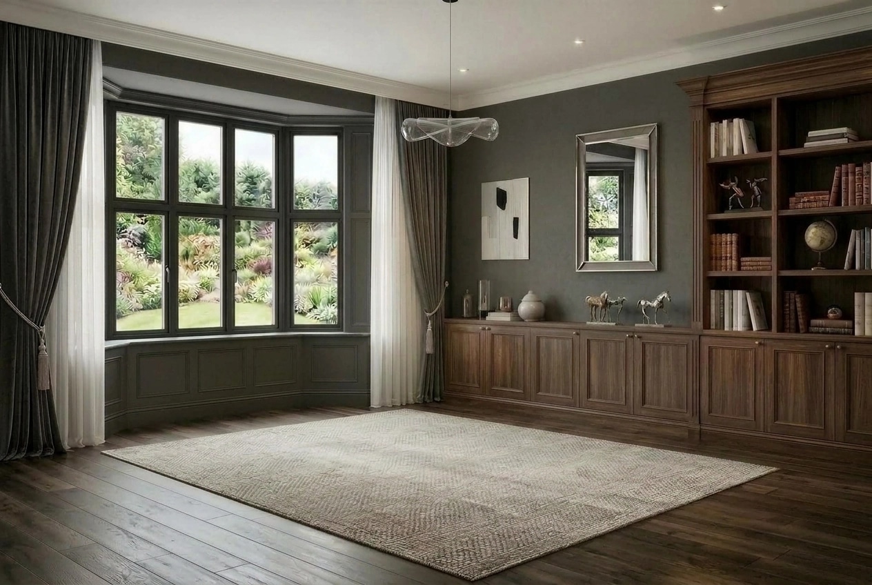 Interior design in Transitional style — Living Room by GenRoom AI