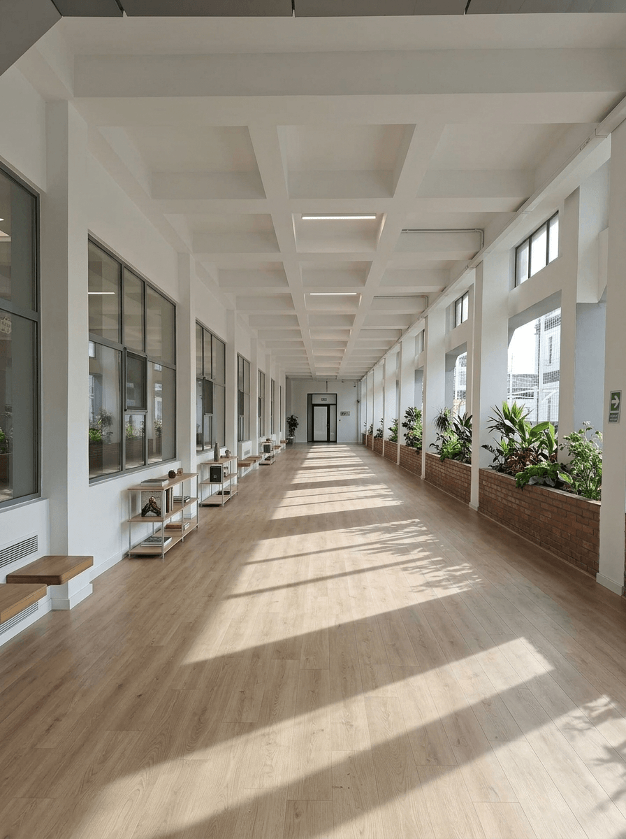 Hallway interior in no_style style — photo by GenRoom AI