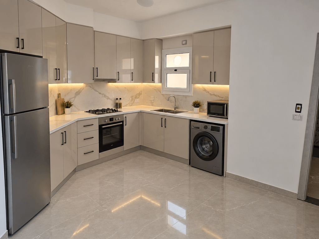 Kitchen interior in no_style style — photo by GenRoom AI