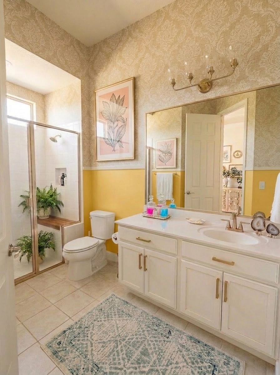 Bathroom interior in no_style style — photo by GenRoom AI