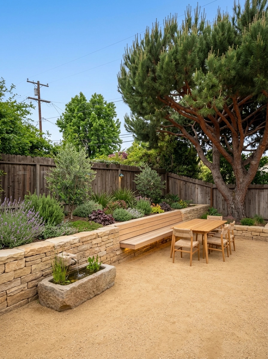 Landscape desain di Scandinavian Garden gaya — Halaman oleh GenRoom AI