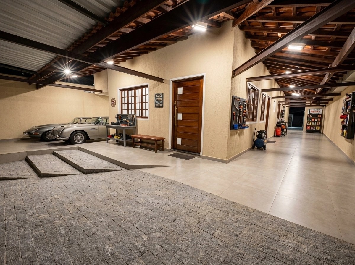 Interior design in Classic style — garage by GenRoom AI