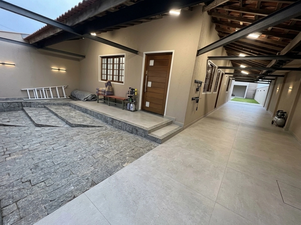 Interior design in Contemporary style — garage by GenRoom AI