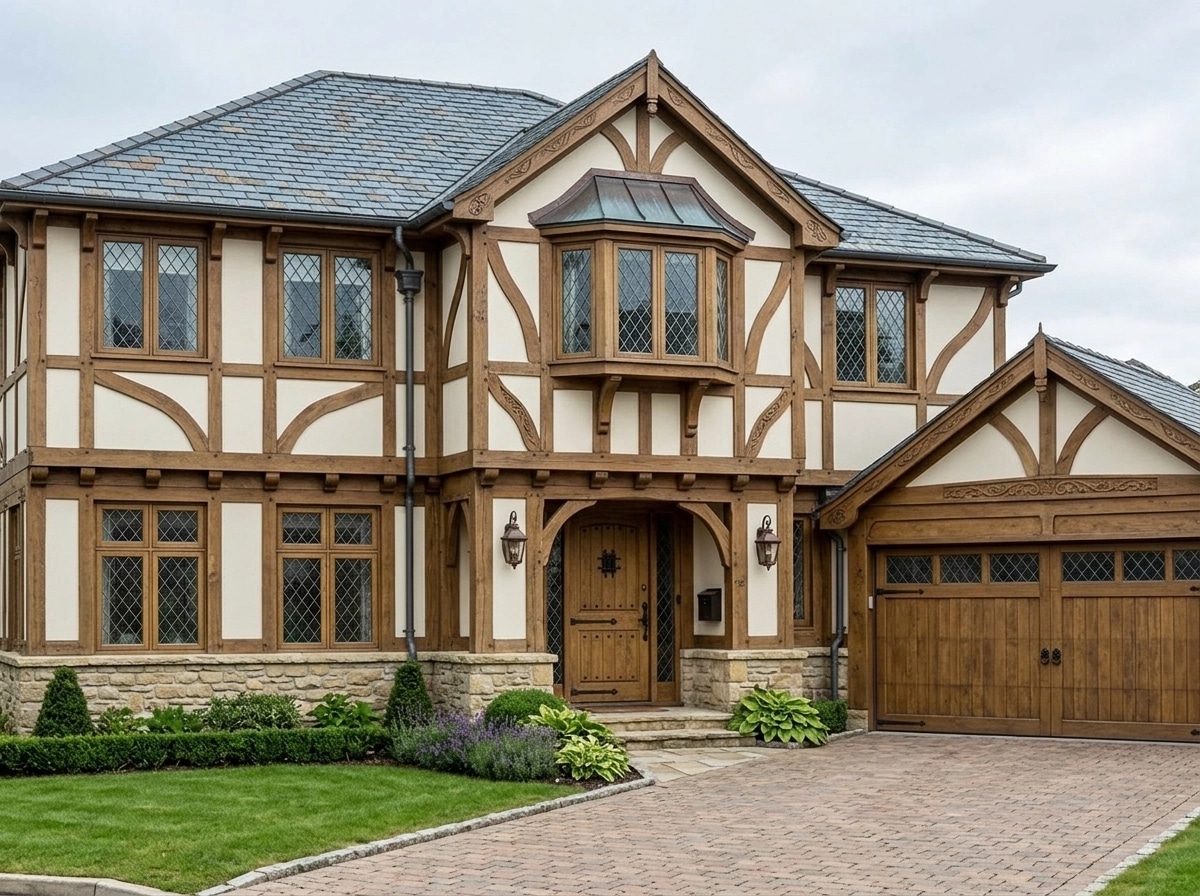 Facade design in Tudor Facade style — Facade by GenRoom AI