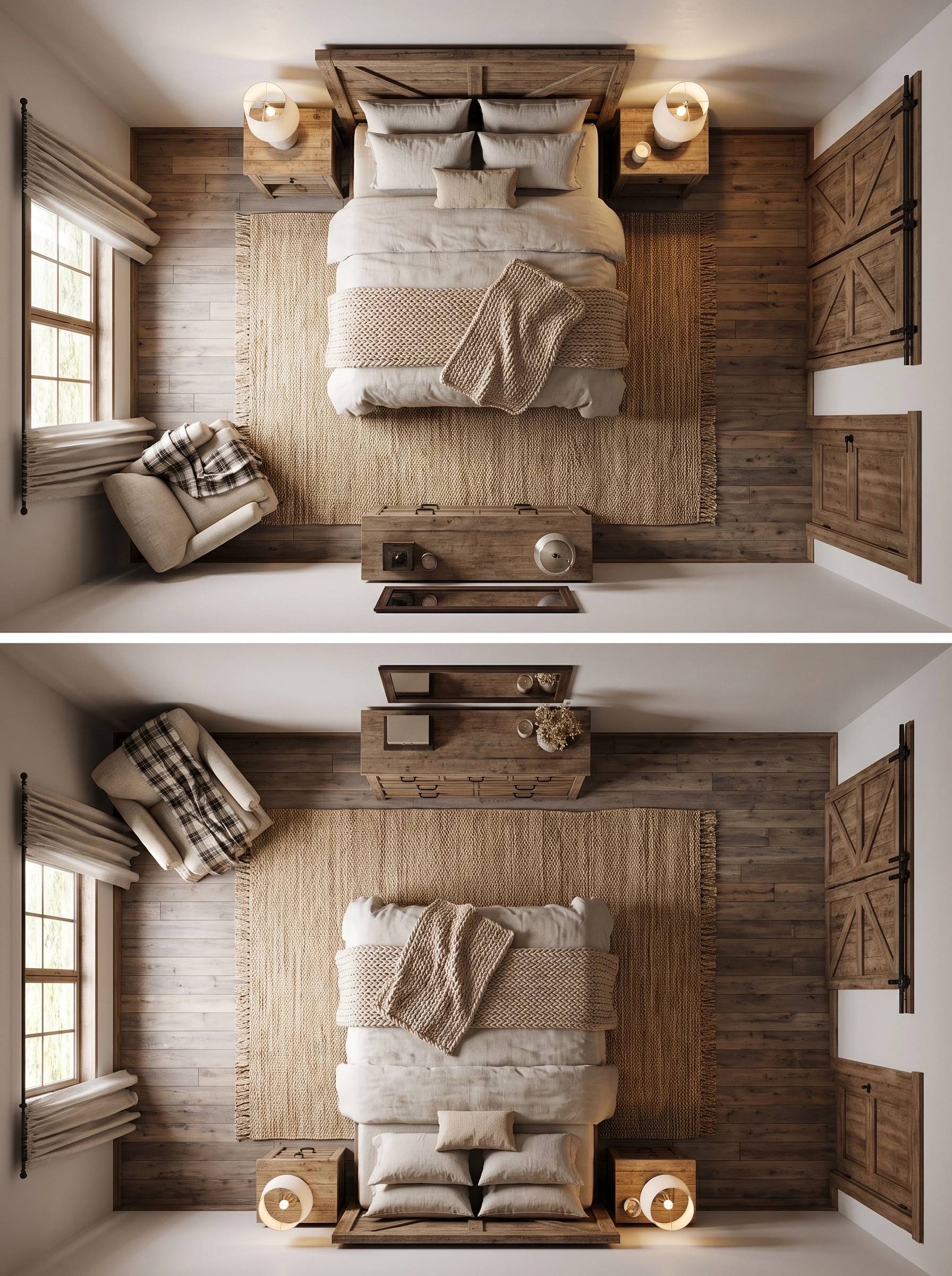 Modern Farmhouse Living Room design — interior photo by GenRoom AI