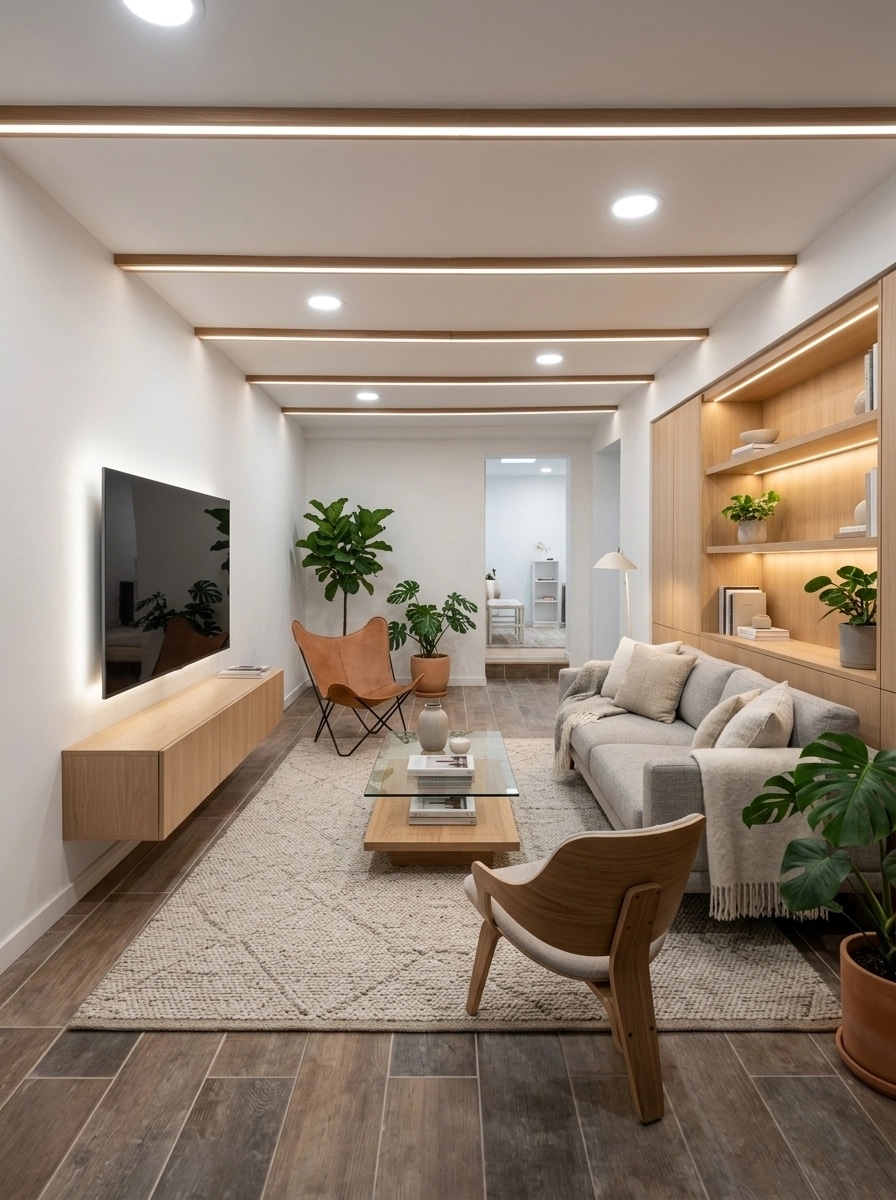 Scandinavian Living Room design — interior photo by GenRoom AI
