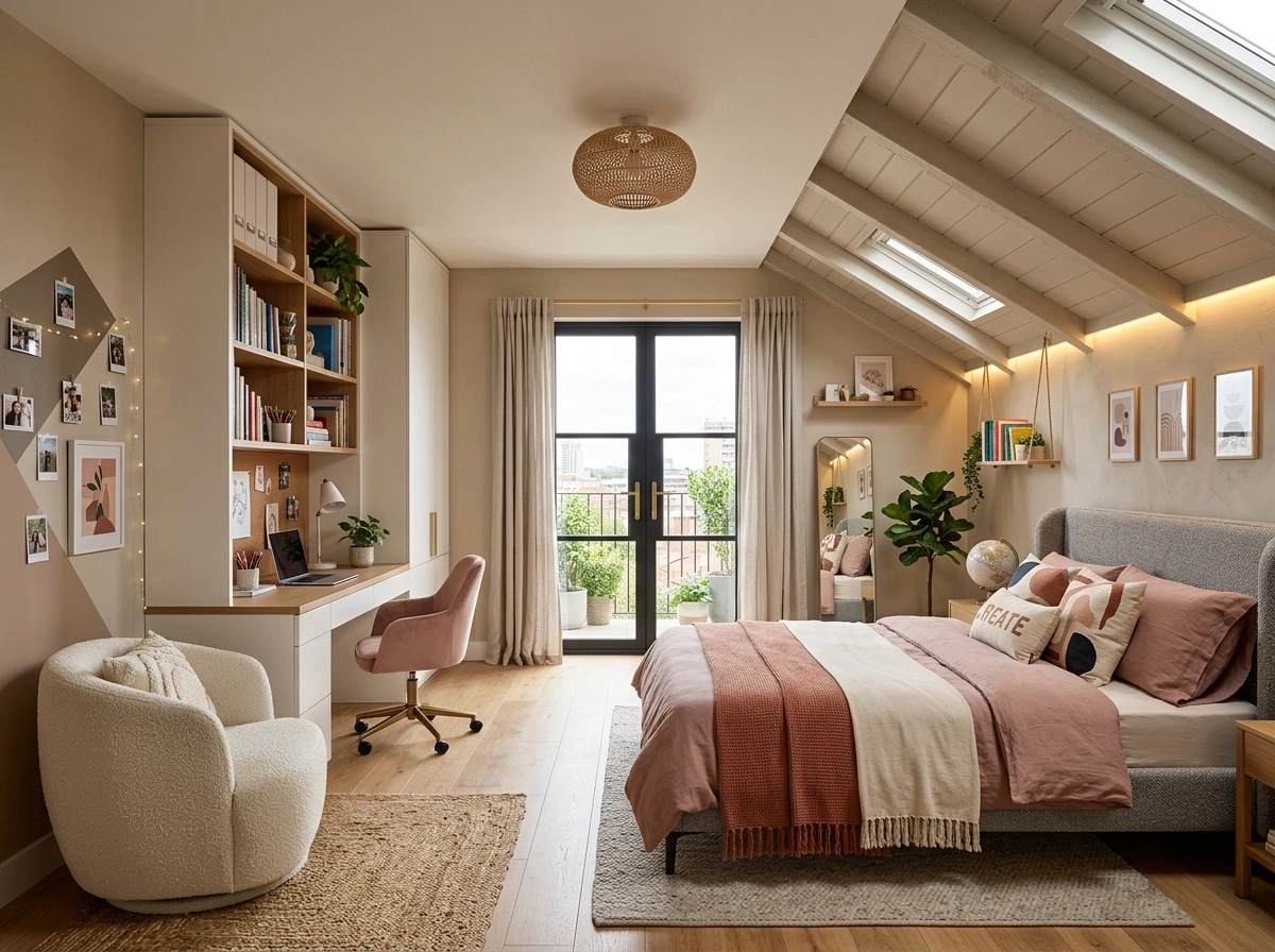 Contemporary Quarto Infantil design — interior photo by GenRoom AI