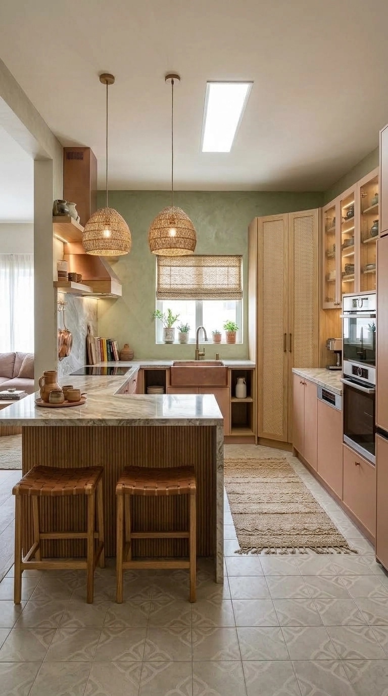 Kitchen interior in Contemporary style — photo by GenRoom AI
