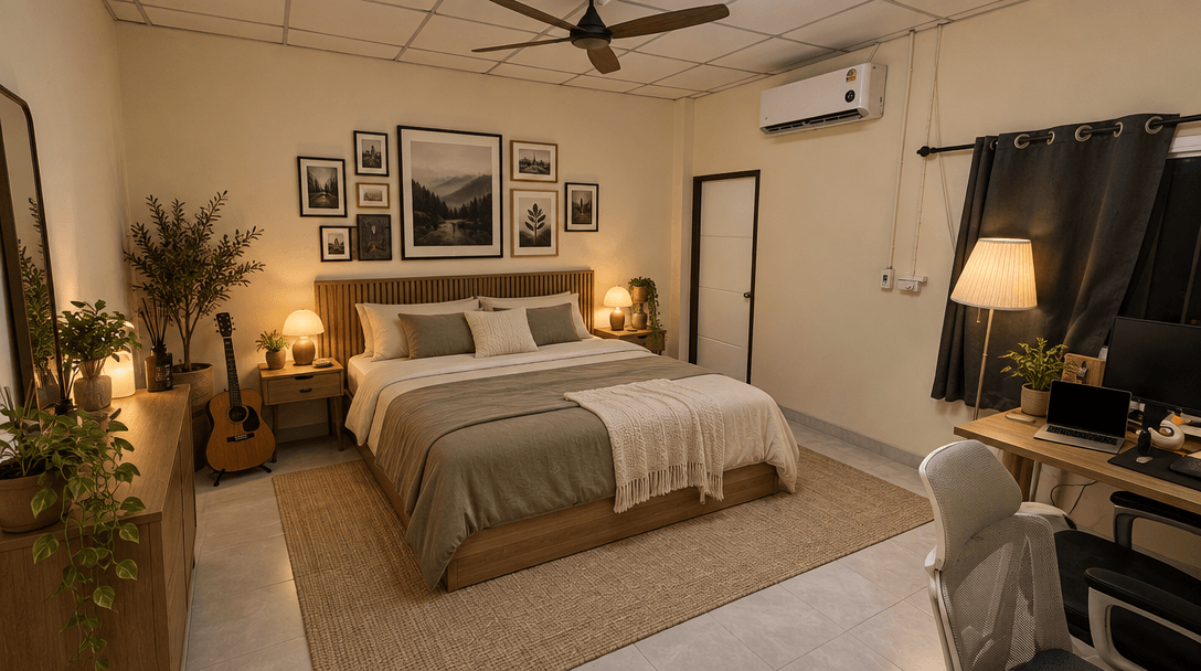 Contemporary Yatak Odası design — interior photo by GenRoom AI