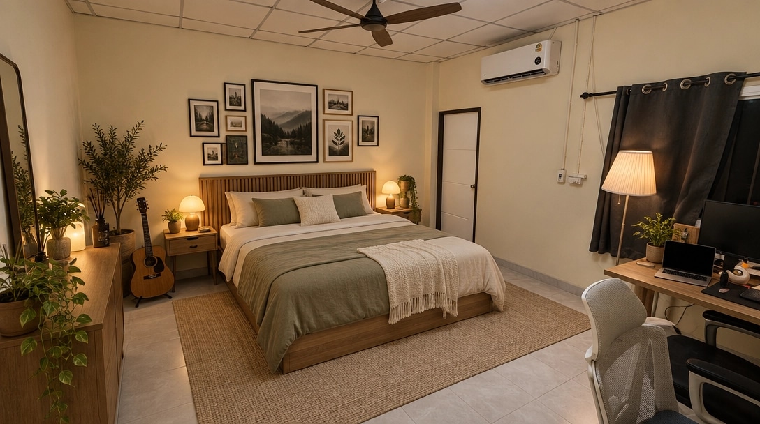 Interior design in Contemporary style — Bedroom by GenRoom AI