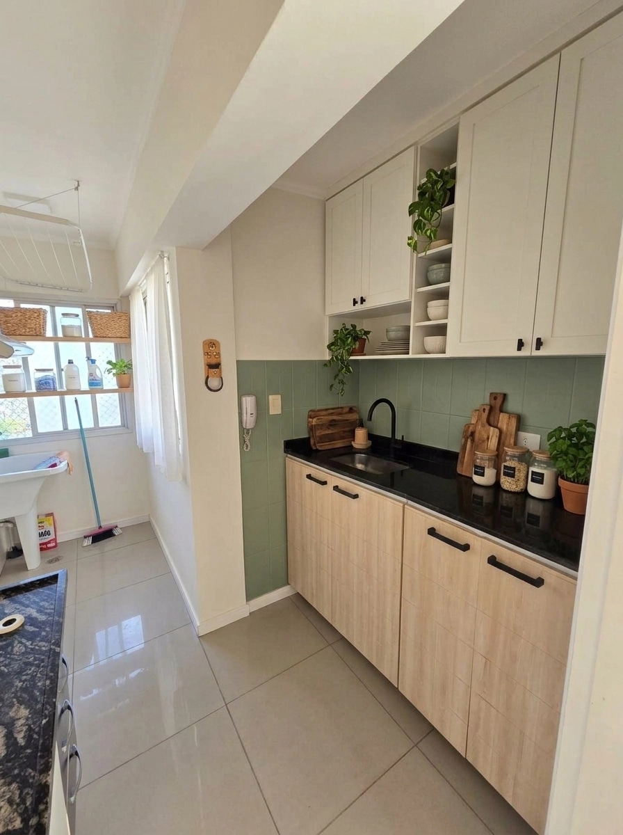 Kitchen interior in no_style style — photo by GenRoom AI