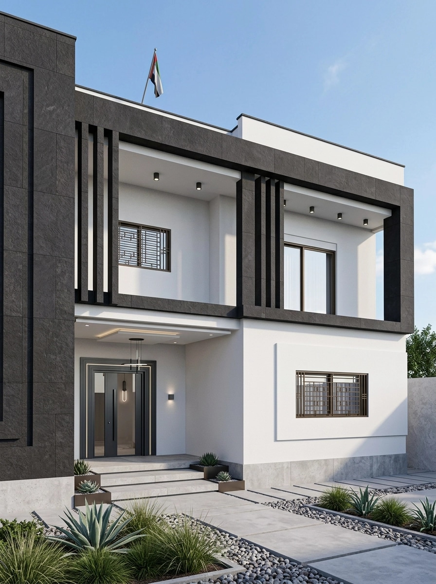 Contemporary Facade Facade design — facade photo by GenRoom AI