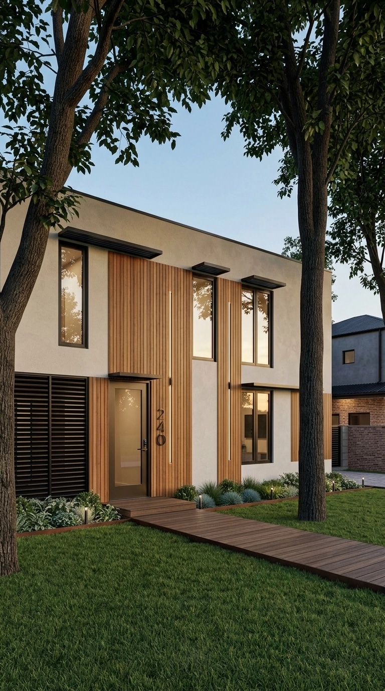 Contemporary Facade Facade design — facade photo by GenRoom AI