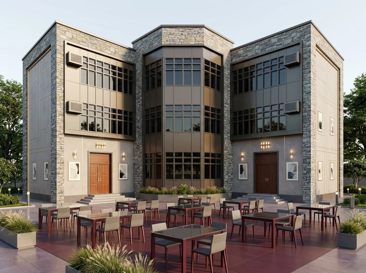 Contemporary Facade Facade design — facade photo by GenRoom AI